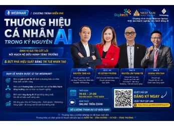 WEBINAR ĐẶC BIỆT | THƯƠNG HIỆU CÁ NHÂN TRONG KỶ NGUYÊN AI