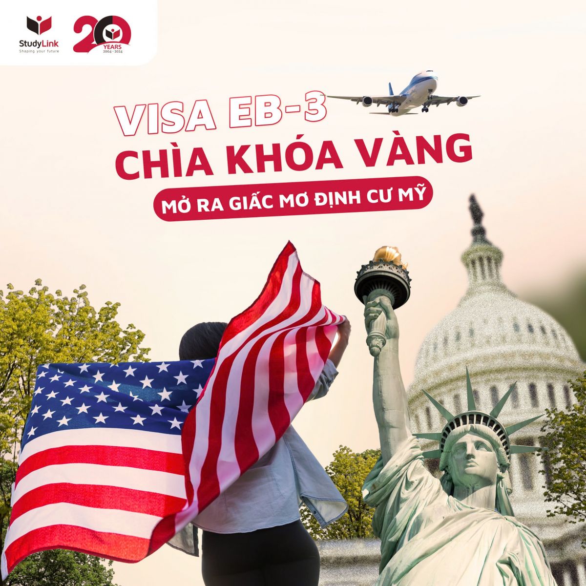Hình ảnh TM Branding thực hiện cho đối tác công ty Tư vấn - Du học StudyLink